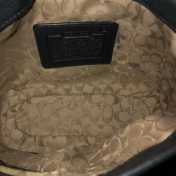 Pre loved vintage coach MINI bucket bag - Picture 7 of 8